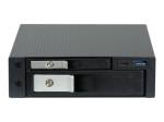 Inter-Tech 2,5 & 3,5 salvestuse seade korpus Must