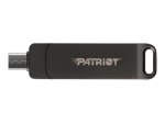 Patriot Supersonic Rage R550 128GB USB 3.2 Gen 1 / USB-C Flash Drive Sort