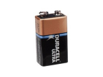 Duracell Ultra MX 9V tavalised patareid