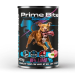 PRIME BITE Monoproteiin Lamba liha peterselliga - m&auml;rg koeratoit - 400g