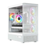 MODECOM Volcano AQ300 ARGB Midi Valge