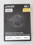 M&Uuml;&Uuml;DUD. Anker Prime Laadimisbaas Power Bankile, 100W A1902311 Must AVAMATA, KAHJUSTATUD PAKEND, KRIIMUSTATUD