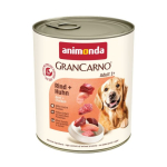 ANIMONDA GranCarno veis koos kanaga m&auml;rgkoeratoit - 800g