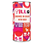 TILLO t&uuml;kid graasis veiseliha &ndash; m&auml;rkimunakoeratoit &ndash; 1250g