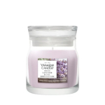 L&otilde;hnatatud k&uuml;&uuml;nal YANKEE CANDLE KUIVATUD LAVENDER & OAK 110 g v&auml;ike