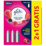 Touch & Fresh Bubble Berry Splash 2+1 - Air Freshener Refill Kit