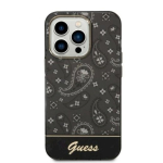 Guess GUHCP14LHGBNHK iPhone 14 Pro 6,1" must k&otilde;va&uuml;mbris Bandana Paisley