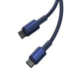 Baseus Tungsten Gold USB-C kuni USB-C kaabel 100W 1m / sinine