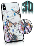 Mocco Flowers tagakott 3D Samsung Galaxy A53 5G jaoks