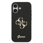 Guess PU fikseeritud h&otilde;bedane 4G metallilogo kaitseklaas Apple iPhone 17 jaoks
