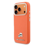 Karl Lagerfeld PU Karl and Choupette Heads Pins MagSafe &uuml;mbris Apple iPhone 17 Pro jaoks