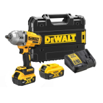 DeWalt 18V XR DCF900P2T-QW 1/2 l&ouml;&ouml;kkruvi 2x5Ah