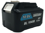 Kompatibel til makita BL1040B 10,8V Li-ion batteri 4 Ah