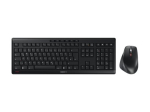 CHERRY STREAM DESKTOP COMFORT Komplekt hiire ja klaviatuuriga, kott, juhtmevaba, saksa keel