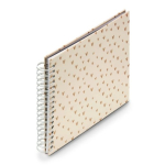 Hama 00007701 Beige 50-Leheline Fotoalbum 10 x 15 Spiralsidemega