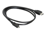 Delock HDMI kaabel koos Ethernetiga 1m