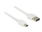 Delock Lihtne USB kaabel 3m Valge