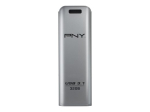 PNY Elite Steel 32GB USB 3.1 h&otilde;bedane m&auml;lmuidu