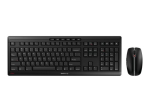 CHERRY STREAM DESKTOP Hiirte ja klaviatuuri komplekt Juhtmevaba Inglise