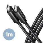 Axagon BUCM32-CM10AB USB-C 3.2 Gen 2x2 100W PD kaabel 1m
