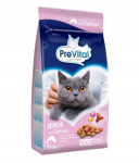 PREVITAL Senior L&otilde;he - kasside kuivtoit - 1,4kg