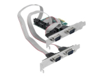 DeLock seeriaadapter PCI Express 1.1 x1 115.2Kbps