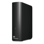 V&auml;line k&otilde;vaketas WESTERN DIGITAL Elements Desktop 12TB USB 3.0 Kettad 1 Must WDBWLG0120HBK-EESN