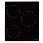 MPM-45-VCB-21 vitroseraamiline pliidiplaat, must, 45cm