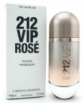 Carolina Herrera 212 VIP Ros&eacute; l&otilde;hnavedu EDP 80 ml Tester