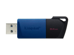Kingston DataTraveler 64GB USB 3.2 Gen 1 Flash Drive Black Blue