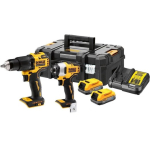 Dewalt DCK2062E2T-QW 18V Schlagschrauber und Schlagschrauber Kombisatz