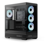 AeroCool P500B DIGI Tower ATX ilma toiteallikata must