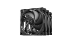 DeepCool FD12 V2 3-pack Kabinetiventilaator Must 120 mm