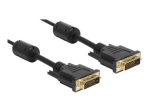 Delock 2m must DVI-kaabel
