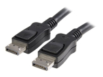 StarTech.com 10 ft DisplayPort 1.2 kaabel lukustusega - 4K x 2K (4096 x 2160) @ 60Hz - DPCP & HDCP - Mees kuni mees DP video monitori kaabel (DISPL...