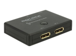 DeLock DisplayPort 2-1 Kahesuunaline 4K 60 Hz Video L&uuml;liti