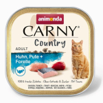 ANIMONDA Carny Country kana, kalkun + forell - m&auml;rgkassitoit - 100 g
