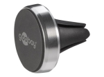 Goobay Magnetiline kinnitus Metall Slim Disain nutitelefonidele (35mm) 38685 Must/H&otilde;bedane Magnetiline hoidja sobib peaaegu igale nutitelefonile; Q...