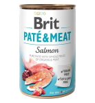BRIT Pat&eacute; & Meat with Salmon m&auml;rjakas koeratoit - 400g