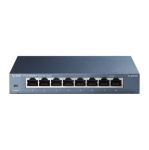 TP-LINK L&uuml;lit TL-SG108 Mittehallatav deskil&uuml;lit Gigabit Etherneti (vaik) portide arv 8 V&otilde;imsustulu t&uuml;&uuml;p V&auml;line 36 kuud