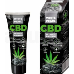 CBD Charcoal Whitening Toothpaste - hemp oil and activated charcoal 75ml