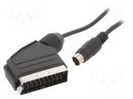 Gembird CCV-520 SCART kuni S-Video adapterikaabel 1.8 m