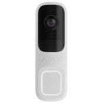 AJAX DoorBell nutikas juhtmevaba 4MP HDR kaamera / PIR-andur / IP54 (valge)