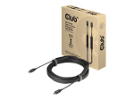 Club 3D CAC-1535 USB-C kuni DisplayPort 1.4 Kaabel 5m Must