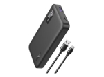 Ugreen 10000mAh 20Watt Power Bank 1xUSB-A 2.0 ja 1xUSB-C Must