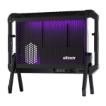 eBlaztr Mini ITX m&auml;ngukaabi transpordikott ilma toiteallikata must