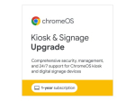 Google Chrome OS Kiosk Management Console Network Software 1 Year