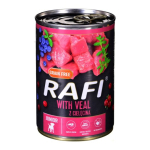 Dolina Noteci Rafi Junior with veal, cranberry, and blueberry - m&auml;rg koeratoit 400 g