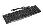 iBox IKC2010B kodune USB QWERTY inglise must klaviatuur