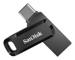 SanDisk Ultra Dual Drive Go 256 USB kiivi Type-A / Type-C 3.2 Gen 1 (3.1 Gen 1) Must